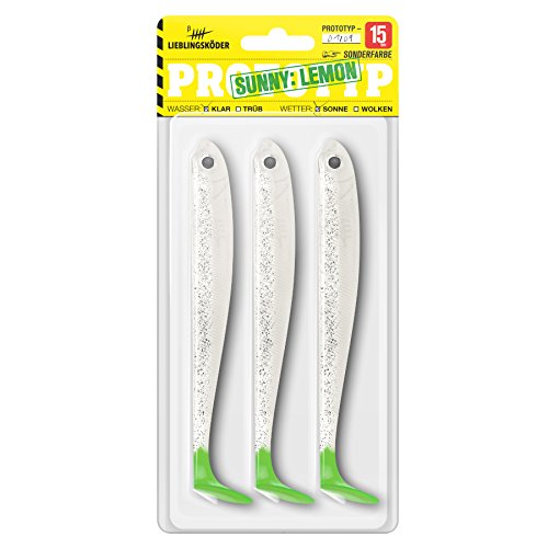 Lieblingsköder Gummifisch Sunny Lemon 15 cm Lieblingsköder Gummifisch Sunny Lemon 15 cm von Lieblingsköder