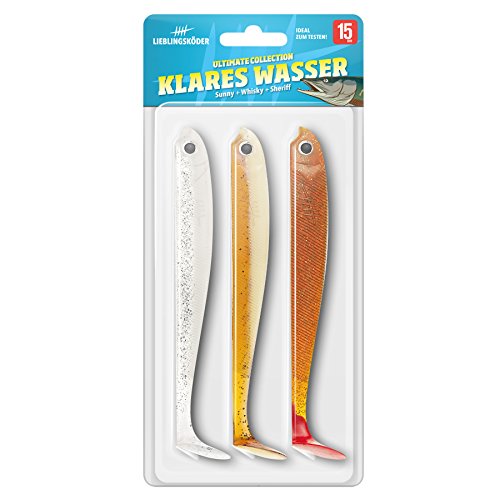 Lieblingsköder Gummifisch Ultimate Collection Klares Wasser 15cm Lieblingsköder Gummifisch Ultimate Collection Klares Wasser 15cm von Lieblingsköder