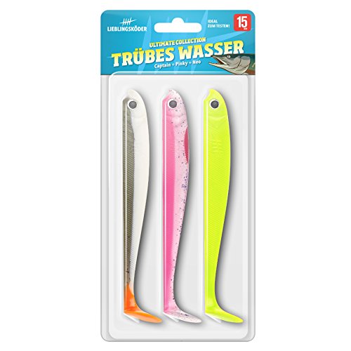 Lieblingsköder Gummifisch Trübes Wasser 15 cm, 3 Stück Lieblingsköder Gummifisch Trübes Wasser 15 cm, 3 Stück von Lieblingsköder