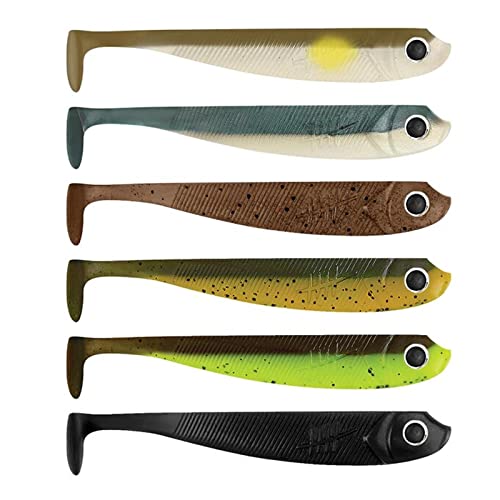 Lieblingsköder Gummifische 6cm - 6 Angelköder, Farbe Lieblingsköder:Natural Classics von Lieblingsköder