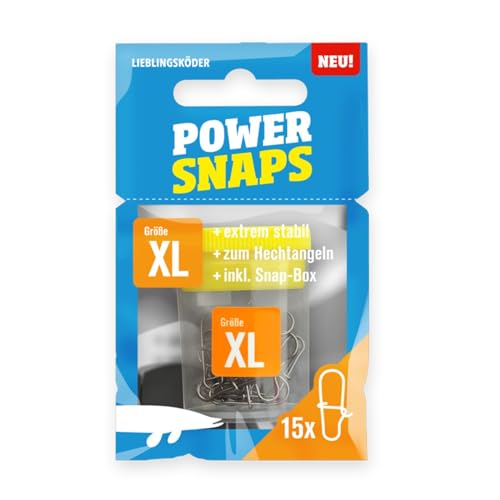 Lieblingsköder Power Snaps Karabiner Einhänger Größe XL von Lieblingsköder