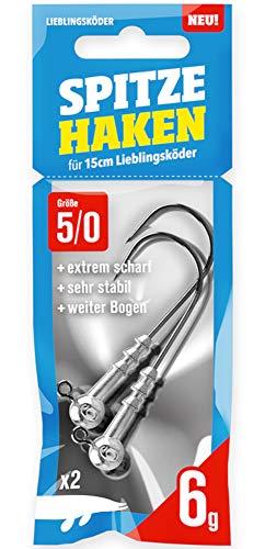 Lieblingsköder Spitze Haken 5/0-2 Jighaken, Gewicht:Gr. 5/0 6g Lieblingsköder Spitze Haken 5/0-2 Jighaken, Gewicht:Gr. 5/0 6g von Lieblingsköder