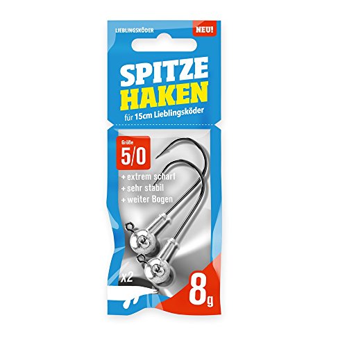 Lieblingsköder Spitze Haken 5/0-2 Jighaken, Gewicht:Gr. 5/0 8g Lieblingsköder Spitze Haken 5/0-2 Jighaken, Gewicht:Gr. 5/0 8g von Lieblingsköder