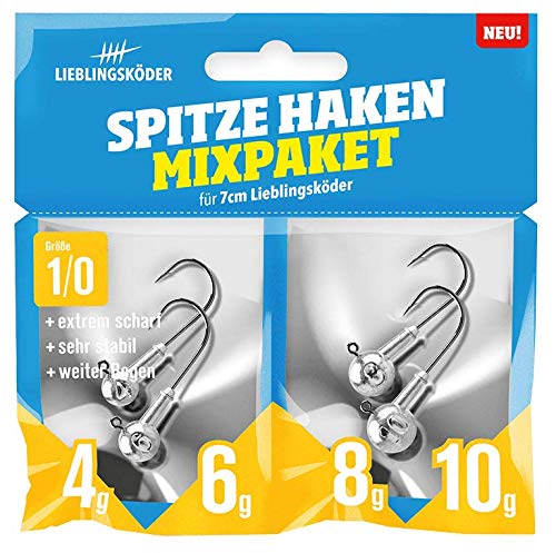 Lieblingsköder Spitze Haken 1/0 Mix Lieblingsköder Spitze Haken 1/0 Mix von Lieblingsköder