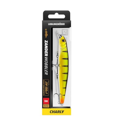 Lieblingsköder Zanderwobbler 125mm 20g - Wobbler zum Zanderangeln, Farbe Lieblingsköder:Charly Lieblingsköder Zanderwobbler 125mm 20g - Wobbler zum Zanderangeln, Farbe Lieblingsköder:Charly von Lieblingsköder