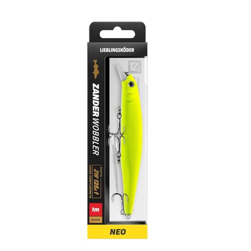 Lieblingsköder Zanderwobbler 125mm 20g - Wobbler zum Zanderangeln, Farbe Lieblingsköder:Neo Lieblingsköder Zanderwobbler 125mm 20g - Wobbler zum Zanderangeln, Farbe Lieblingsköder:Neo von Lieblingsköder