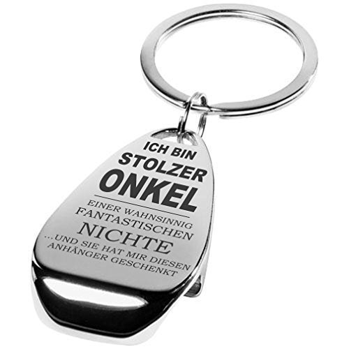 Lieblingsmensch Familien - Schlüsselanhänger Modell: wahnsinnig fantastisch - Onkel einer Nichte Lieblingsmensch Familien - Schlüsselanhänger Modell: wahnsinnig fantastisch - Onkel einer Nichte von Lieblingsmensch