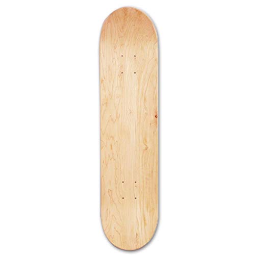 Liery Skateboard Deck, 8-Zoll-8-Schicht-Ahorn Blank Double Concave Skateboards Natürliche Skate Deck Board Skateboards Deck Holz Ahorn Liery Skateboard Deck, 8-Zoll-8-Schicht-Ahorn Blank Double Concave Skateboards Natürliche Skate Deck Board Skateboards Deck Holz Ahorn von Guoml