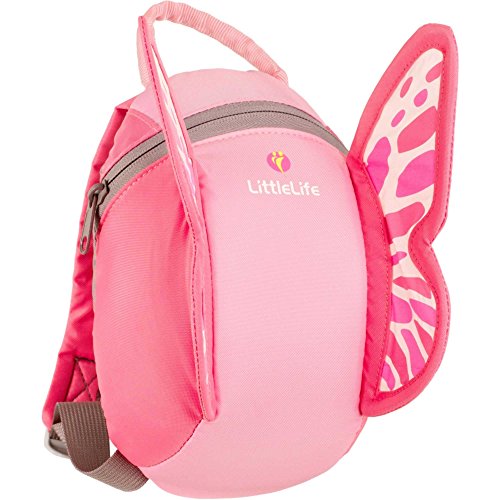 LittleLife Lifemarque Butterfly Kinderrucksack rosa One Size von Lifemarque