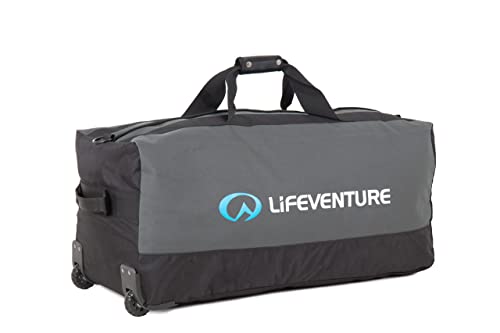 Lifeventure Lifeventure Lifeventure Seesack „Expedition“ mit Rollen | 120 Liter, große robuste, verstärkte Rollen, kompakt verstaubar von Lifeventure