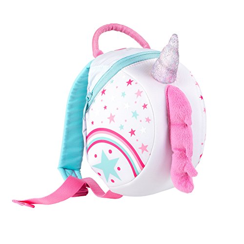 LittleLife Animal Kleinkindrucksack mit Sicherheitsleine, Einhorn von LittleLife