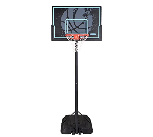 Lifetime Basketballkorb mit Ständer für Kinder & Erwachsene | Höhenverstellbare Basketballanlage 228-304 cm Schwarz von LIFETIME