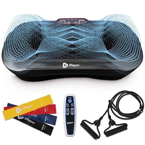 B07P5GV3VXLifePro Waver Vibrationsplatte Trainingsgerät – Ganzkörper-Workout-Vibrations-Fitness-Plattform mit Schlaufenbändern – Heimtrainingsgerät für Gewichtsverlust und Straffung B07P5GV3VXLifePro Waver Vibrationsplatte Trainingsgerät – Ganzkörper-Workout-Vibrations-Fitness-Plattform mit Schlaufenbändern – Heimtrainingsgerät für Gewichtsverlust und Straffung von LifePro