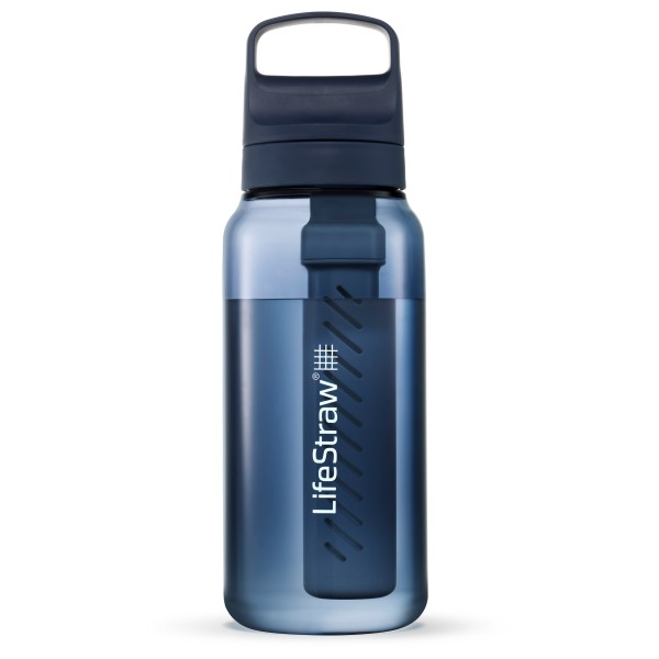 LifeStraw - Go 1-Liter - Trinkflasche Gr 1000 ml blau von LifeStraw