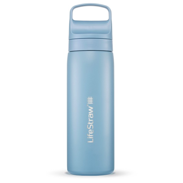 LifeStraw - Go Stainless Steel - Trinkflasche Gr 530 ml blau von LifeStraw