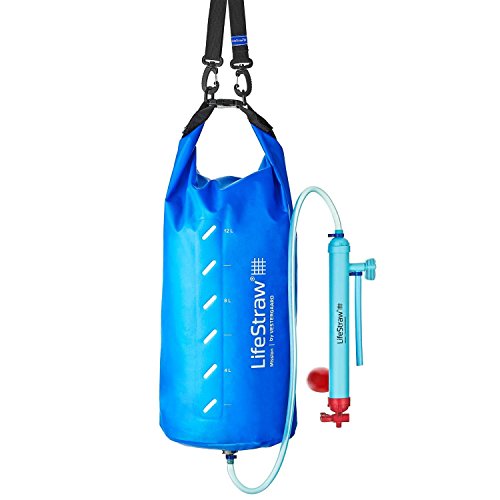 LifeStraw Mission, kompakter Wasserreiniger mit hohem Volumen, versch Varianten 12 Liter von LifeStraw
