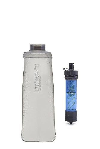 LifeStraw Wasserfilter Kunststoff 006-6002131 Flex LSFX01BK01 Blau mit Grau 400(dia) mm. von LifeStraw