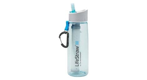 lifestraw go 650 ml filtrierende trinkflasche hellblau von LifeStraw