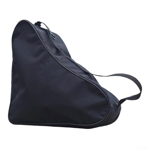 LifenaviStore Schlanke und praktische Rollschuh-Tasche mit geräumigem Design und bequemen Schultergurten (schwarz) von LifenaviStore