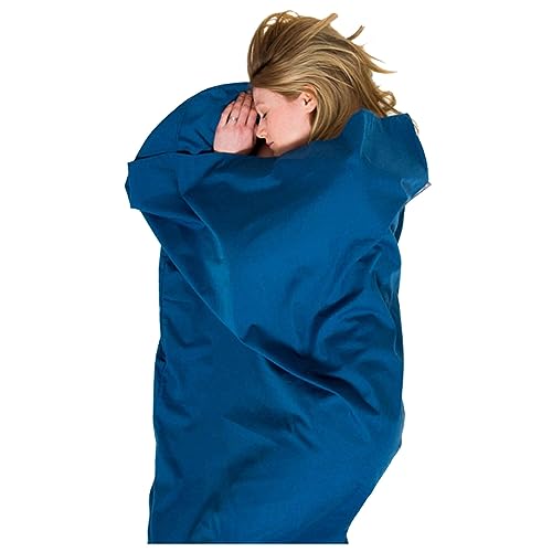 Lifeventure Polycotton Schlafsackeinlage. Leichtes Reise- und Campinglaken zur alleinigen Verwendung oder als wärmende Unterlage für den Schlafsack - rechteckige Form Lifeventure Polycotton Schlafsackeinlage. Leichtes Reise- und Campinglaken zur alleinigen Verwendung oder als wärmende Unterlage für den Schlafsack - rechteckige Form von Lifeventure