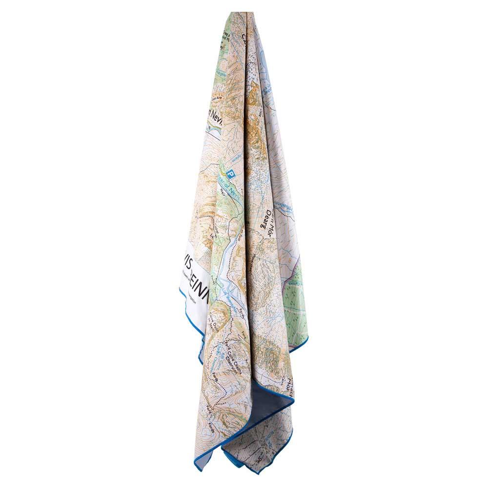 Lifeventure Soft Fibre Ordnance Survey Travel Giant Towel Weiß 150 x 90 cm von Lifeventure