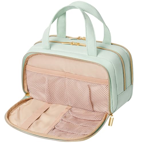 Lifewit kulturtasche Damen, große Reise Kulturbeutel, zum Aufhängen Organizer für Frauen, Schminktasche mit hängendem Haken für Behälter, Mintgrün Lifewit kulturtasche Damen, große Reise Kulturbeutel, zum Aufhängen Organizer für Frauen, Schminktasche mit hängendem Haken für Behälter, Mintgrün von Lifewit