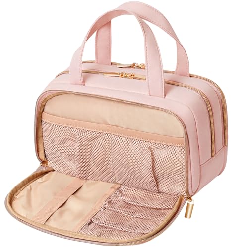 Lifewit kulturtasche Damen, große Reise Kulturbeutel, zum Aufhängen Organizer für Frauen, Schminktasche mit hängendem Haken für Behälter, Rosa Lifewit kulturtasche Damen, große Reise Kulturbeutel, zum Aufhängen Organizer für Frauen, Schminktasche mit hängendem Haken für Behälter, Rosa von Lifewit