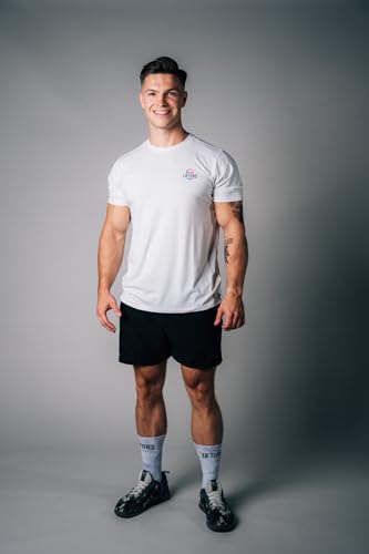 Lifters Wear Herren Lift More Miami T-Shirt, Weiß, XL EU Lifters Wear Herren Lift More Miami T-Shirt, Weiß, XL EU von Lifters