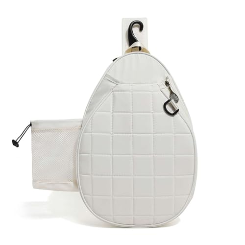 Lifup Tennisrucksack, Unisex Tennis Rucksack, Tennistasche Sporttasche Hält 2 Schläger für Tennisschläger Badmintonschläger Pickleball Paddel Squashschläger Weiß Lifup Tennisrucksack, Unisex Tennis Rucksack, Tennistasche Sporttasche Hält 2 Schläger für Tennisschläger Badmintonschläger Pickleball Paddel Squashschläger Weiß von Lifup