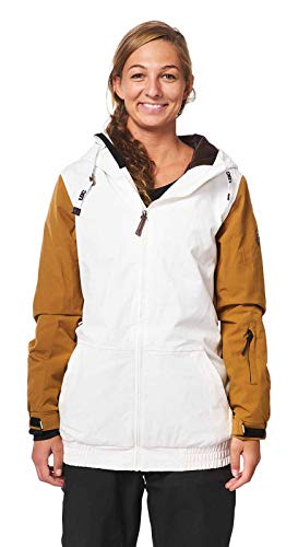 Light Board Corp Erwachsene Bloom Jacke, White/Bone Brown, M von Light