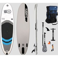 Light Silver Allrounder 10'10 SUP Board Set blue Light Silver Allrounder 10'10 SUP Board Set blue von Light