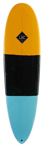 Light Unisex Light The Drop Surfboard, orange / schwarz blau, 6'10"x 21.75"x 2.75" EU Light Unisex Light The Drop Surfboard, orange / schwarz blau, 6'10"x 21.75"x 2.75" EU von LIGHT BOARD CORP