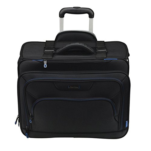 Lightpak 46108 Businesstrolley Pioneer, Laptoptrolley für Notebooks, Koffer mit arretierbarem Teleskoptrolleysystem, Laptoptasche aus Polyester, Tasche mit 2 Skaterrollen, Trolley Lightpak 46108 Businesstrolley Pioneer, Laptoptrolley für Notebooks, Koffer mit arretierbarem Teleskoptrolleysystem, Laptoptasche aus Polyester, Tasche mit 2 Skaterrollen, Trolley von LIGHTPAK