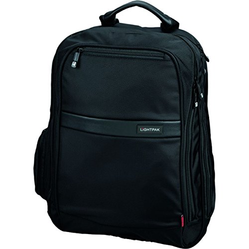 Laptop Rucksack Ececutive Line Echo 1, aus Nylon, ca. 42 x 38 x 29 cm, schwarz von LIGHTPAK