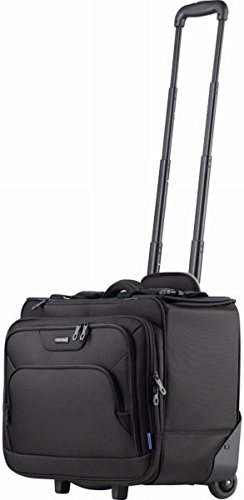 leichter Pilotenkoffer aus Polyester von LIGHTPAK, Business-Koffer mit Notebookfach; Reise Handgepäck Laptop Business-Trolley für Kurzreisen in Schwarz mit Teleskop-Griff leichter Pilotenkoffer aus Polyester von LIGHTPAK, Business-Koffer mit Notebookfach; Reise Handgepäck Laptop Business-Trolley für Kurzreisen in Schwarz mit Teleskop-Griff von LIGHTPAK