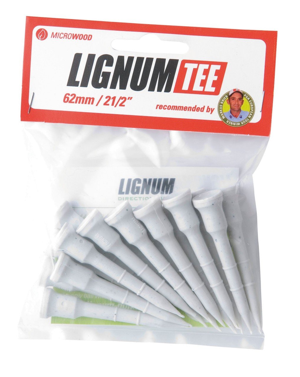 Lignum Tees 16Stk. weiß Lignum Tees 16Stk. weiß von Ekomi