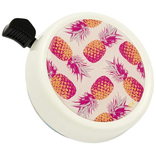 Liix Fahrradklingel Big Colour Bell, Ananas - Weiß, 72 Liix Fahrradklingel Big Colour Bell, Ananas - Weiß, 72 von Liix