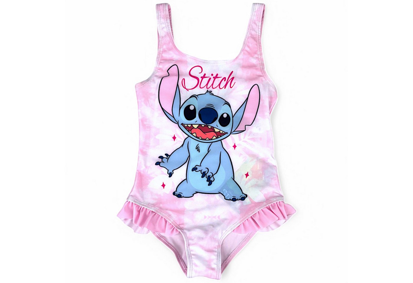 Lilo & Stitch Badeanzug Stitch Mädchen Schwimmanzug mit Rüschen Gr. 98 - 128 cm Lilo & Stitch Badeanzug Stitch Mädchen Schwimmanzug mit Rüschen Gr. 98 - 128 cm von Lilo & Stitch