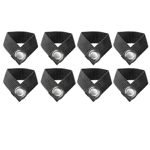 Lily Brown 8Pcs Plane Zelt Stange Fixatoren Outdoor Gurtband Schnalle Camping Zelt Schnalle Markisen Zelt Stange Schnallen Markisen Befestigungs Verschlüsse von Lily Brown