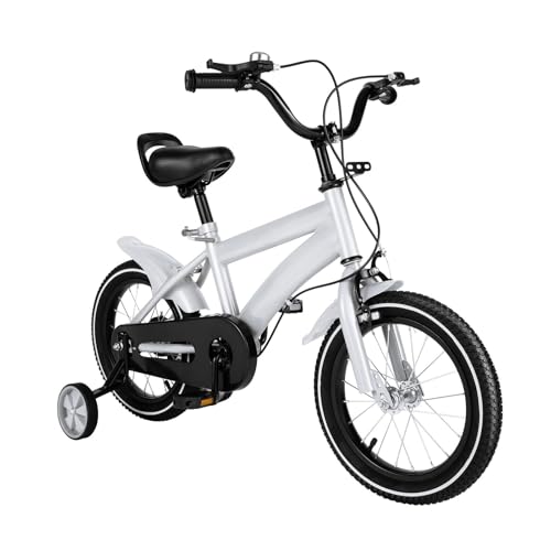 Lilyeriy kinderfahrräder-14 Zoll Kinder Fahrrad für 2-9 Jahre alte Mädchen & Jungen Verstellbarer Sitz l mit Training Räder Schutzbleche für Anfänger Jungen und Mädchen, Stabiles & Sicheres (Weiß) Lilyeriy kinderfahrräder-14 Zoll Kinder Fahrrad für 2-9 Jahre alte Mädchen & Jungen Verstellbarer Sitz l mit Training Räder Schutzbleche für Anfänger Jungen und Mädchen, Stabiles & Sicheres (Weiß) von Lilyeriy
