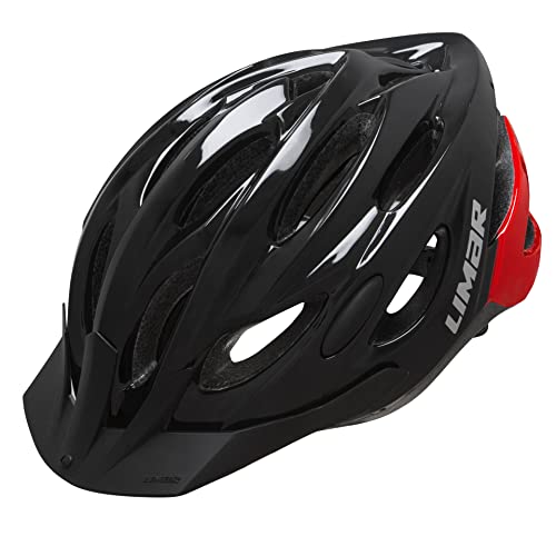 Limar Unisex – Erwachsene Scrambler Fahrradhelm, Black red, L Limar Unisex – Erwachsene Scrambler Fahrradhelm, Black red, L von Limar
