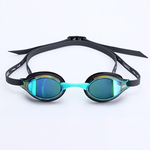 Limin Renn-Trainings-Schwimmbrille, Silikon-Unisex-wasserdichte Und Beschlagfreie High-Definition-Wettkampf-Schwimmbrille von Limin