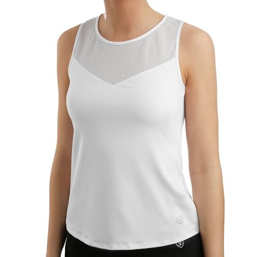 Limited Sports Damen Sports, Tabea Tank-Top Weiß, Schwarz, 42 Oberbekleidung von Limited Sports