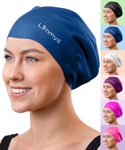 Limmys Badekappe für Erwachsene – 100% Silikon-Badekappen für Männer und Frauen – Premium-Qualität, Dehnbare und Bequeme Badekappen – erhältlich in verschiedenen attraktiven Farben Limmys Badekappe für Erwachsene – 100% Silikon-Badekappen für Männer und Frauen – Premium-Qualität, Dehnbare und Bequeme Badekappen – erhältlich in verschiedenen attraktiven Farben von Limmys