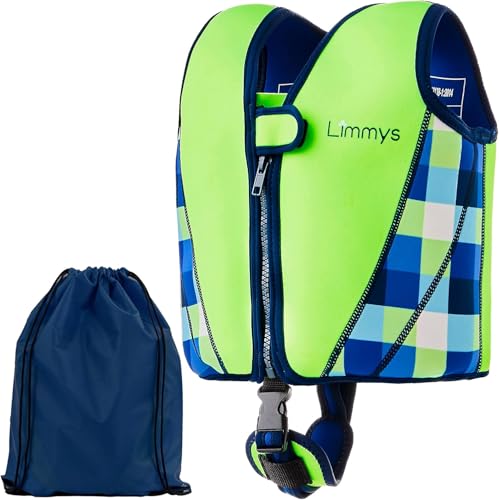 Limmys Premium Neopren Schwimmweste - Ideale Schwimmhilfe für Jungen und Mädchen - Extra Kordelzugtasche Inclusive, Europäische Marke, Verschiedene Größen (Neon Grün, Groß) Limmys Premium Neopren Schwimmweste - Ideale Schwimmhilfe für Jungen und Mädchen - Extra Kordelzugtasche Inclusive, Europäische Marke, Verschiedene Größen (Neon Grün, Groß) von Limmys
