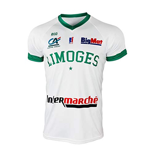 Limoges CSP Csp Limoges Offizielles Heimtrikot 2019-2020 Basketball Kinder XX-Small weiß von Limoges CSP