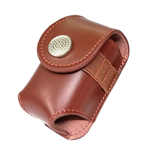 Golftasche für Ballen, Ballentaschen, Golf-Aufbewahrungstasche, Golf-/Tee-Halter, Leder, Aufbewahrungstasche von Limtula