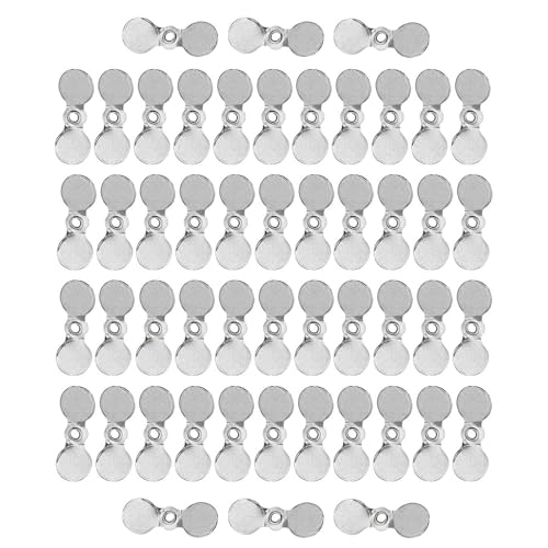 Limtula 50pcs Fischerei Propeller Scheiben Scheiben Köder Ersatzfliege Propeller Topwater Fischerei Köder Köder Fischerei Propeller Pailletten Pailletten von Limtula