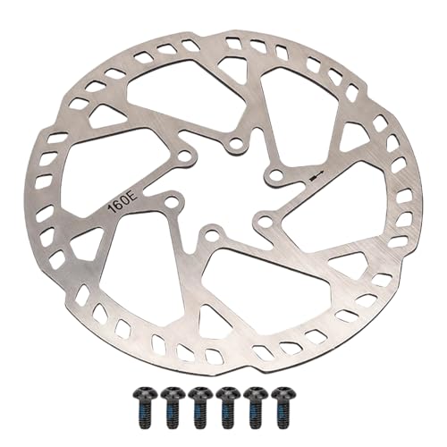 Limtula Scheibenbrems-Rotor aus Edelstahl mit Schrauben, 140/160/180/203/220 mm, Fahrradbremsen, Rotoradapter von Limtula