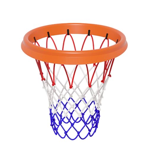 Outdoor-Basketballnetz, strapazierfähig, tragbar, PU-Basketballnetz, Rahmen, Basketballnetz, Ersatz von Limtula